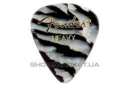 Медиатор FENDER 351 SHAPE PREMIUM PICKS ZEBRA HEAVY