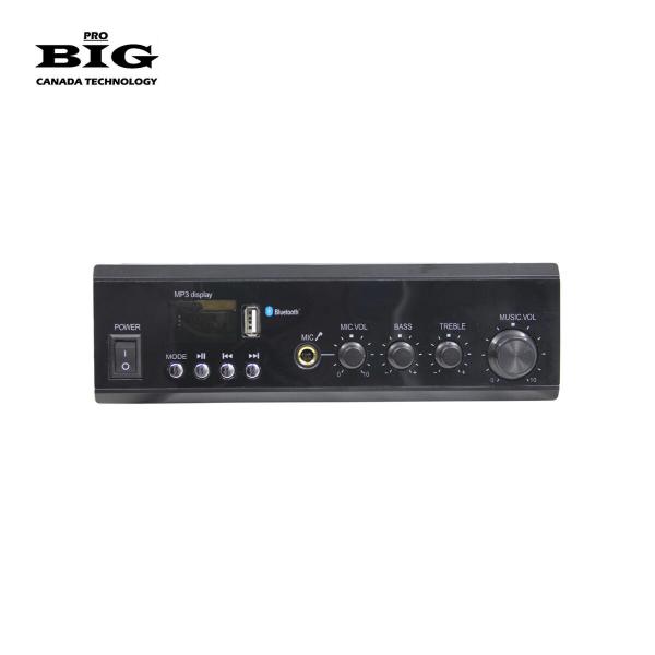 Фото Трансляційний підсилювач потужності BIG MPA50 MP3/FM/BT REMOTE L