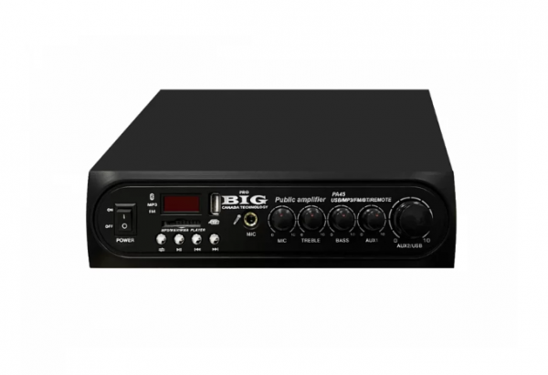 Фото Трансляционный усилитель мощности BIG MPA50  MP3/FM/BT REMOTE L