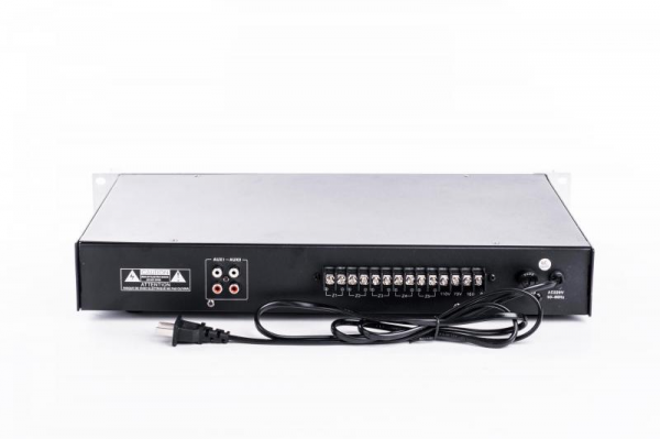 Фото Трансляційний підсилювач потужності BIG PA120 5zone USB/MP3/FM/BT L