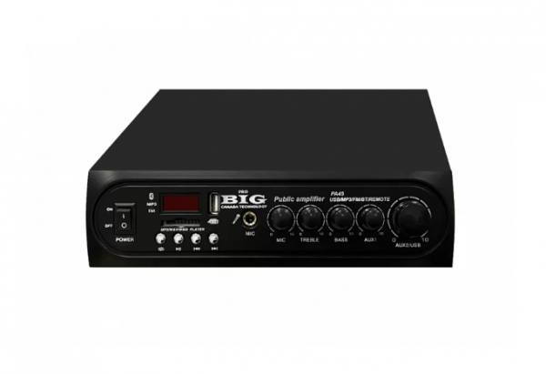 Фото Трансляційний підсилювач потужності BIG PA45 USB/MP3/FM/BT L