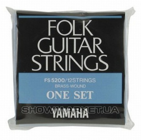 Фото Комплект струн для 12-струнної вестерн-гітари YAMAHA FS5200 ACOUSTIC BRONZE 12-STRING (10-47) L