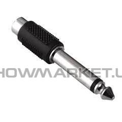 Переходник BIG 6,3mm to RCA-plastic