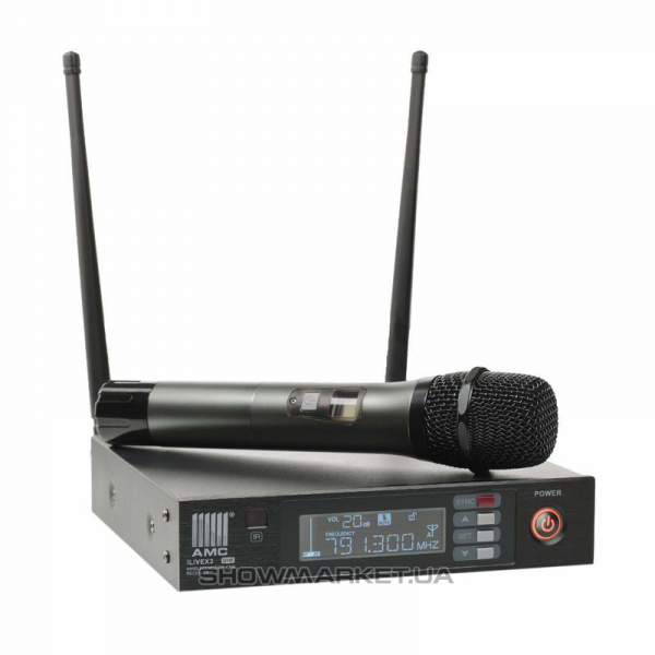 Фото Радіосистеми з ручним мікрофоном AMC ILIVE2 Handled Wireless Microphone set L