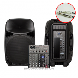 Активный акустический комплект - Clarity MCS-3 (2xMAX15MH-S+1xPhonic AM 220P+ 2xMogami SI5)