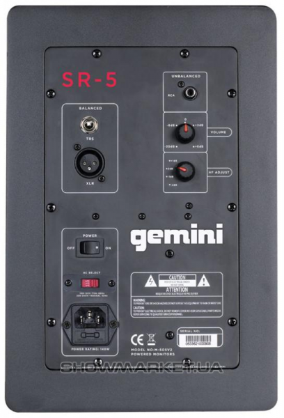 Фото Студійний монітор Gemini SR-5 L