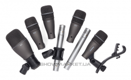 Набор микрофонов для барабанов - SAMSON DK707 7-Piece Drum Mic Kit