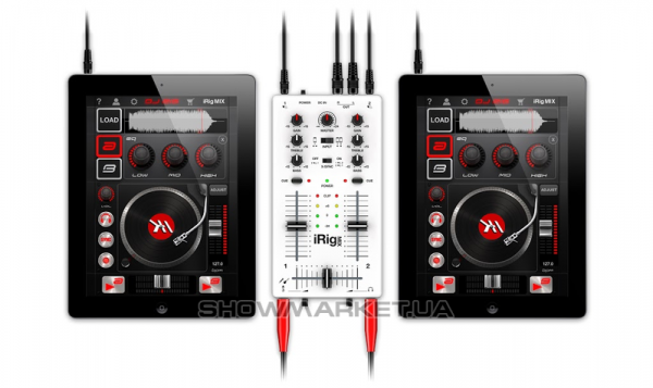 Фото Ультракомпактний DJ мікшер для мобільних пристроїв IK MULTIMEDIA IRIG MIX L
