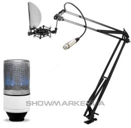 Комплект студийного микрофона - Marshall Electronics MXL OS1 BW