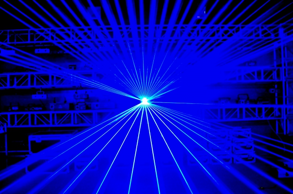 Фото Синій анімаційний лазер Light Studio A1000B L