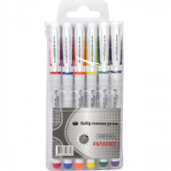 Набір гелевих ручок AIHAO Original 6 кольорів 0,5мм