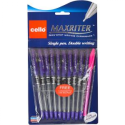 Ручка масляная Cello Maxriter 0,5мм. 0710 фиолетовая