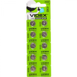 Батарейка - таблетка для годинників, калькуляторів Videx AG 12