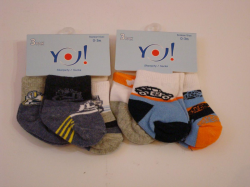 Шкарпетки 0-3міс. SKC/3-PAK/M2/BOY YO! (ціна за упаковку)