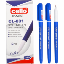 Ручка масляная Cello Trooper 0,7мм. синяя 001