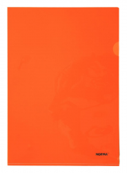 Папка-куточок NORMA А4 помаранчевий щільний 5024