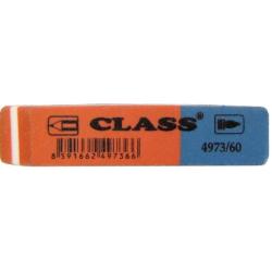 Гумка комбінована синьо-червона CLASS 4973/60