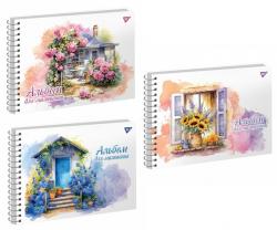 Альбом для малювання А4 20 аркушів 100 г/м2  на спіралі Aquarelle Yes 130565