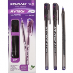 Ручка масляна PENSAN MY-TECH 0,7мм 2240 фіолетова