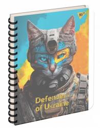 Блокнот з розділювачами А5 144 аркуша клітинка  Defenders Of Ukraine  Yes 681867