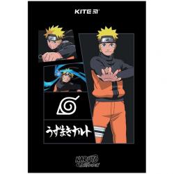 Блокнот-планшет А5 50 аркушів клітинка Naruto Kite NR23-194-4