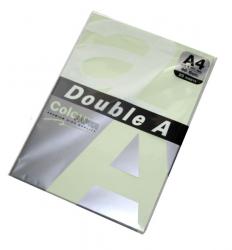 Бумага цветная пастель Green А4 25 листов 80 г/м DOUBLE A Р-25G