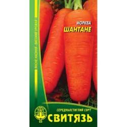 Насіння Морква столова середньостигла Шантане 5г х 10 пакетів