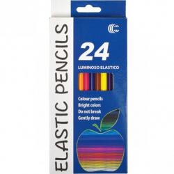 Набір олівців кольорових кількість кольорів 24 COLOR-IT Luminoso elastico CR755-24