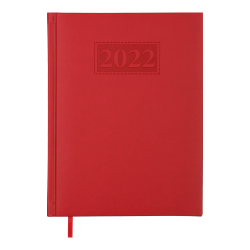 Ежедневник датированный А5 Gentle красный BUROMAX ВМ.2109-05