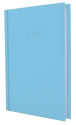 Ежедневник датированный А5 SATIN голубой ECONOMIX E21612-11