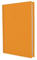 Ежедневник датированный А5 SATIN оранжевый ECONOMIX E21612-06