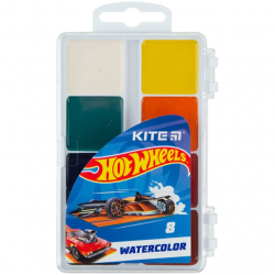 Фарби акварельні 8 кольорів Hot Wheels Kite HW23-065