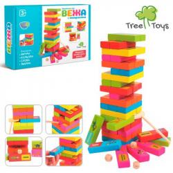 Игра Tree Toys Башня с животными, MD 2336