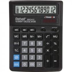 Калькулятор 12-ти разрядный 193*143*38 мм Rebell BDC-412