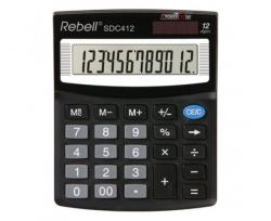 Калькулятор 12-ти розрядний 125*100*27 мм Rebell SDC-412