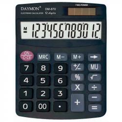 Калькулятор 12-ти разрядный 152*120*39 мм Daymon DМ-870