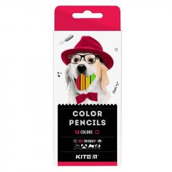 Карандаши цветные 12 шт Dogs Kite K22-051-1
