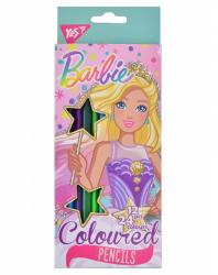 Карандаши цветные двусторонние 12 цв.  Barbie  YES 290551