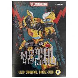 Картон цветной двусторонний Transformers А5 10 листов KITE TF21-255