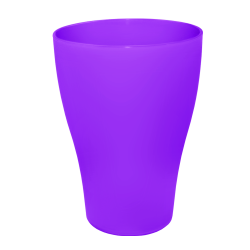 Келих 0,25л фіолетовий прозорий 07593