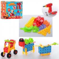 Конструктор на шурупах Limo Toy Транспорт, 288 деталей, KB 039
