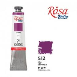 Краска масляная Лиловая 60 мл ROSA Studio 326512