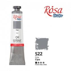 Краска масляная Серая 60 мл ROSA Studio 326522