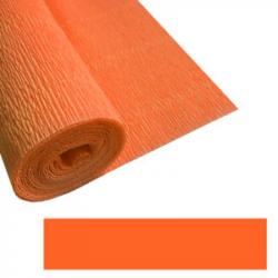 Креп-папір неон помаранчевий 50х200 25г/м2 Wild&Mild ST02307