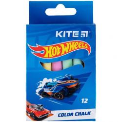Крейда кольорова 12 штук Hot Wheels Kite HW24-075