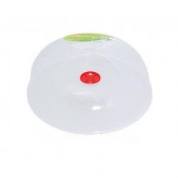 Крышка для посуды микроволновой печи d30 см прозрачная Алеана 167071