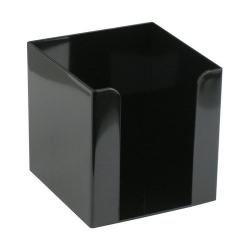 Куб для бумаги 90x90x90 мм черный Delta D4005-01