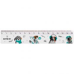 Лінійка пластикова 15см Kite Dogs K24-090-1