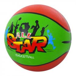 М'яч баскетбольний розмір 7 (гума, 8 панелей, 530-550 г), VA 0002 (VA-0002-1)