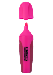 Маркер текстовий Рожевий Neon 2-4 мм перо BUROMAX BM.8904-10